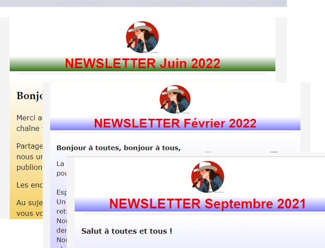 Newsletters, rattrapage.